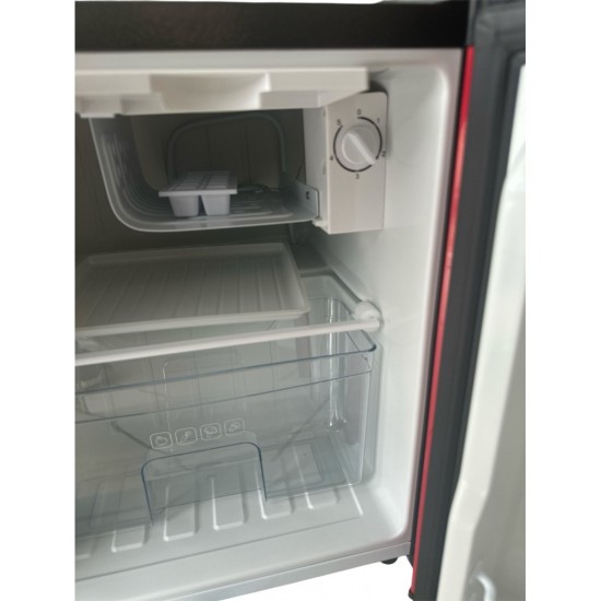 Ψυγείο Mini Bar 46L, ενεργειακής κλάσης F, σε SILVER χρώμα με κλειδαριά