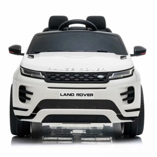 ΗΛΕΚΤΡΟΚΙΝΗΤΟ ΠΑΙΔΙΚΟ ΑΥΤΟΚΙΝΗΤΟ LICENSED LAND ROVER EVOQUE 12V ΣΕ ΛΕΥΚΟ